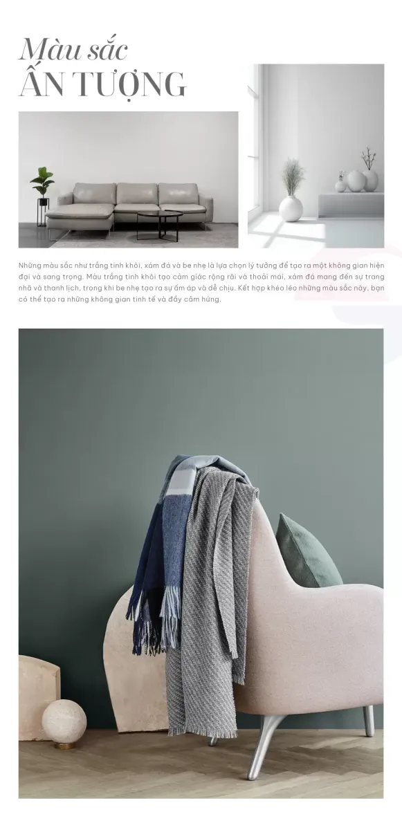 KHÁM PHÁ BỘ SƯU TẬP MÀU SẮC MỚI NHẤT - SIMPLE ELEGANT