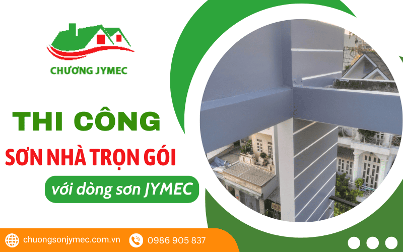 thi công sơn nhà trọn gói