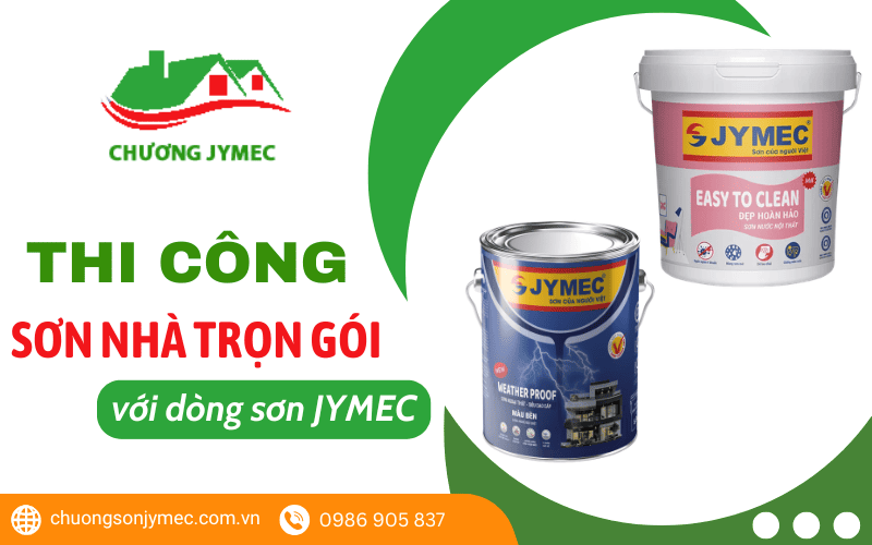thi công sơn nhà trọn gói