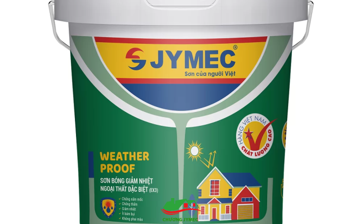 Sơn bóng giảm nhiệt ngoại thất đặc biệt